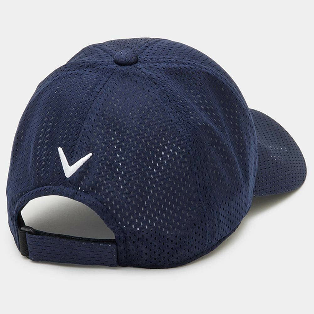 キャロウェイ Callaway　メンズ ロゴ刺繍 メッシュキャップ C25191118 1120 ネイビー　2025年モデル ネイビー 詳細2