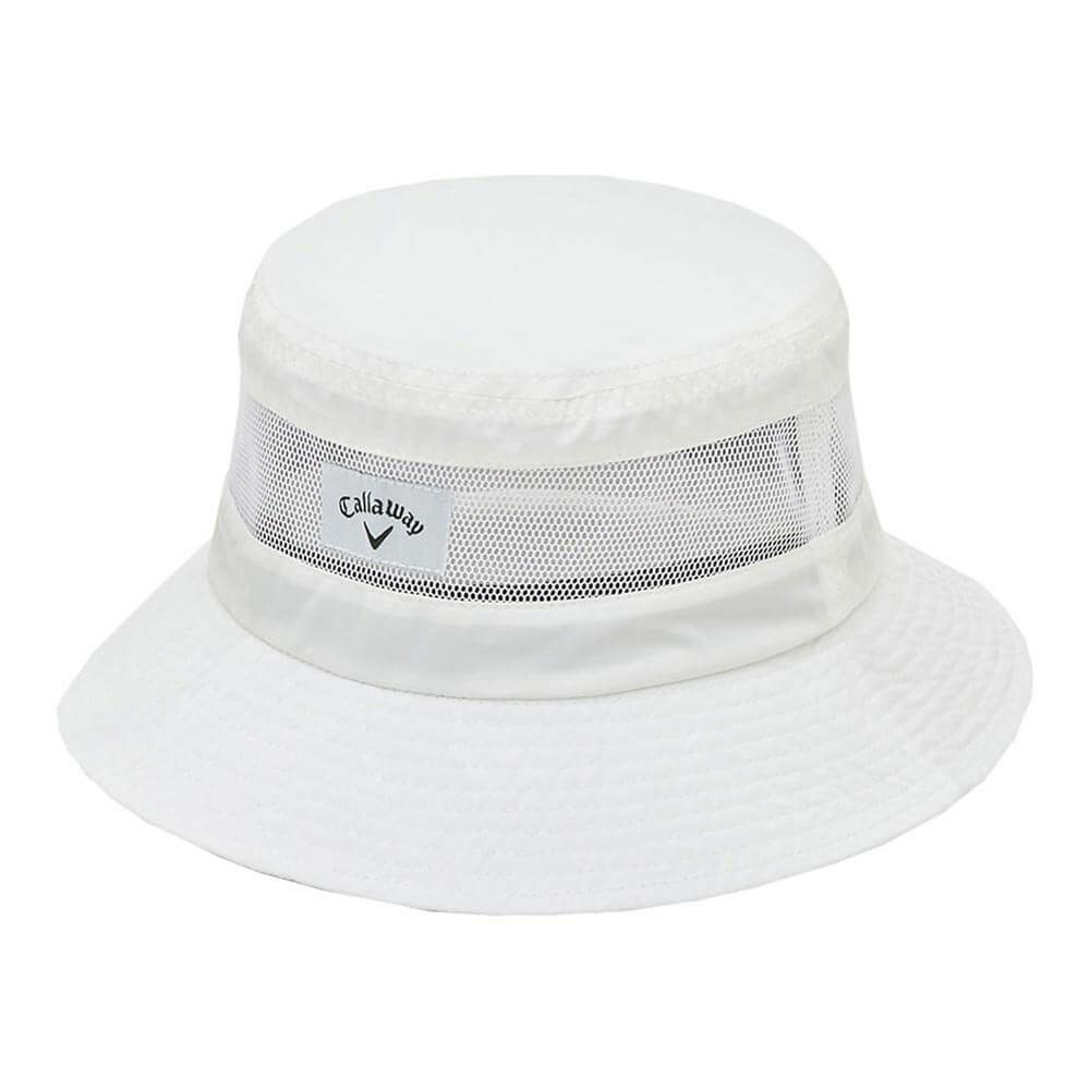 キャロウェイ Callaway　レディース メッシュ ハット C25191215 1030 ホワイト　2025年モデル ホワイト