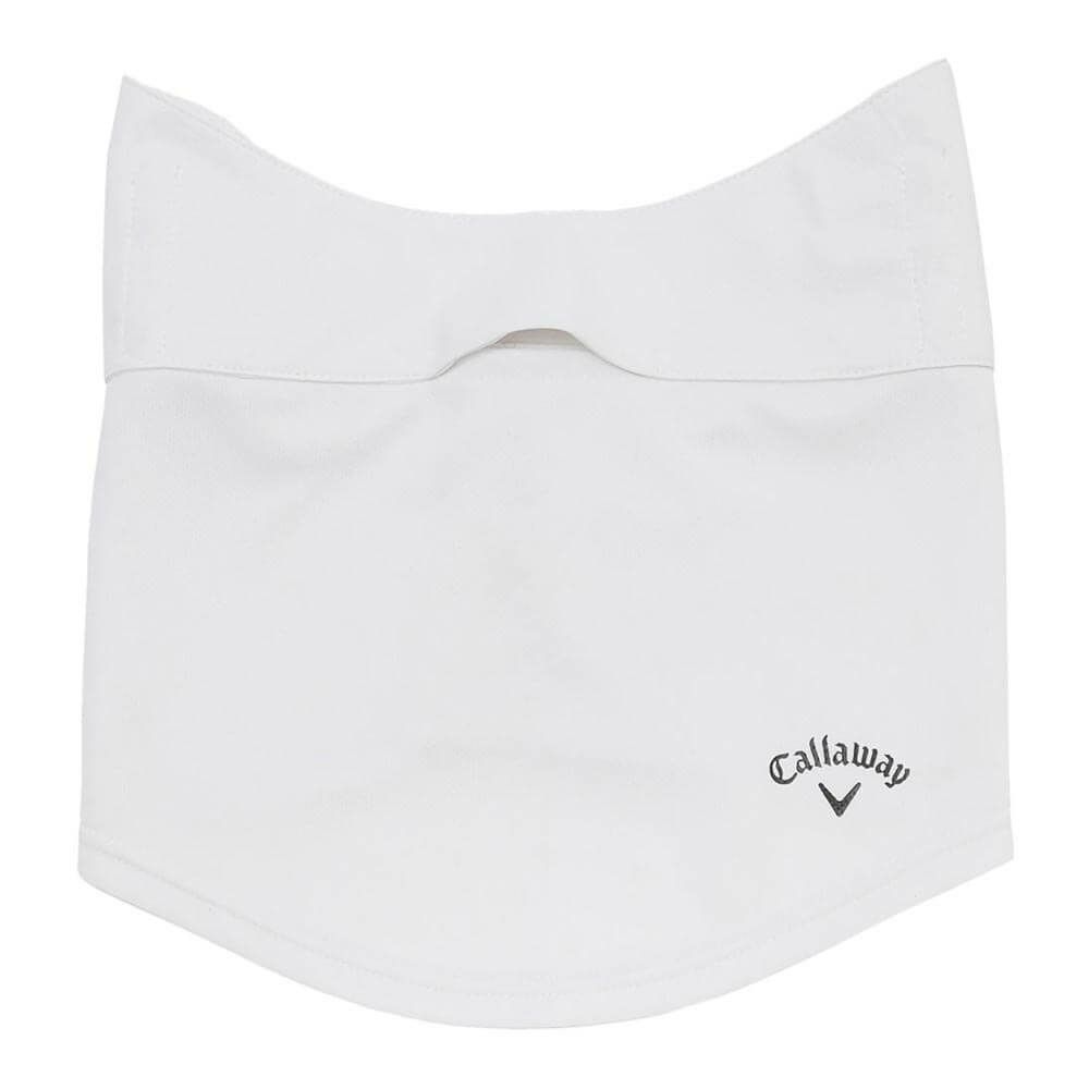 キャロウェイ Callaway　レディース クールコア UV フェイスカバー C25198204 1030 ホワイト　2025年モデル ホワイト