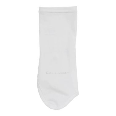キャロウェイ Callaway　レディース ロゴプリント クールコア UV 手甲 右手用 C25198205 1030 ホワイト　2025年モデル ホワイト