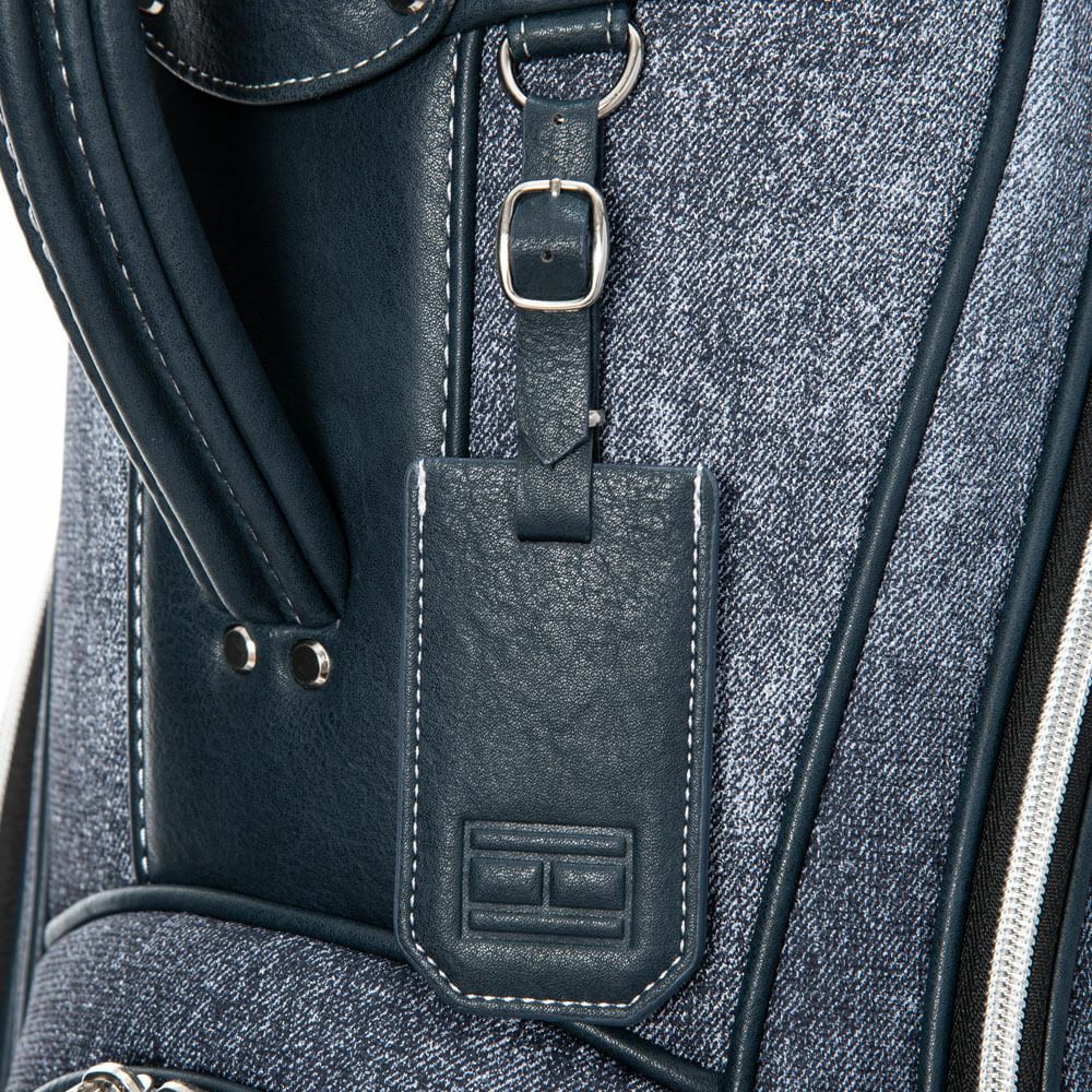 トミー ヒルフィガー ゴルフ　カートキャディバッグ シグネチャーワッペン THMG5SC1 30 ネイビー　2025年モデル ネイビー 詳細8