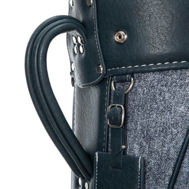 トミー ヒルフィガー ゴルフ　カートキャディバッグ シグネチャーワッペン THMG5SC1 30 ネイビー　2025年モデル ネイビー 詳細9