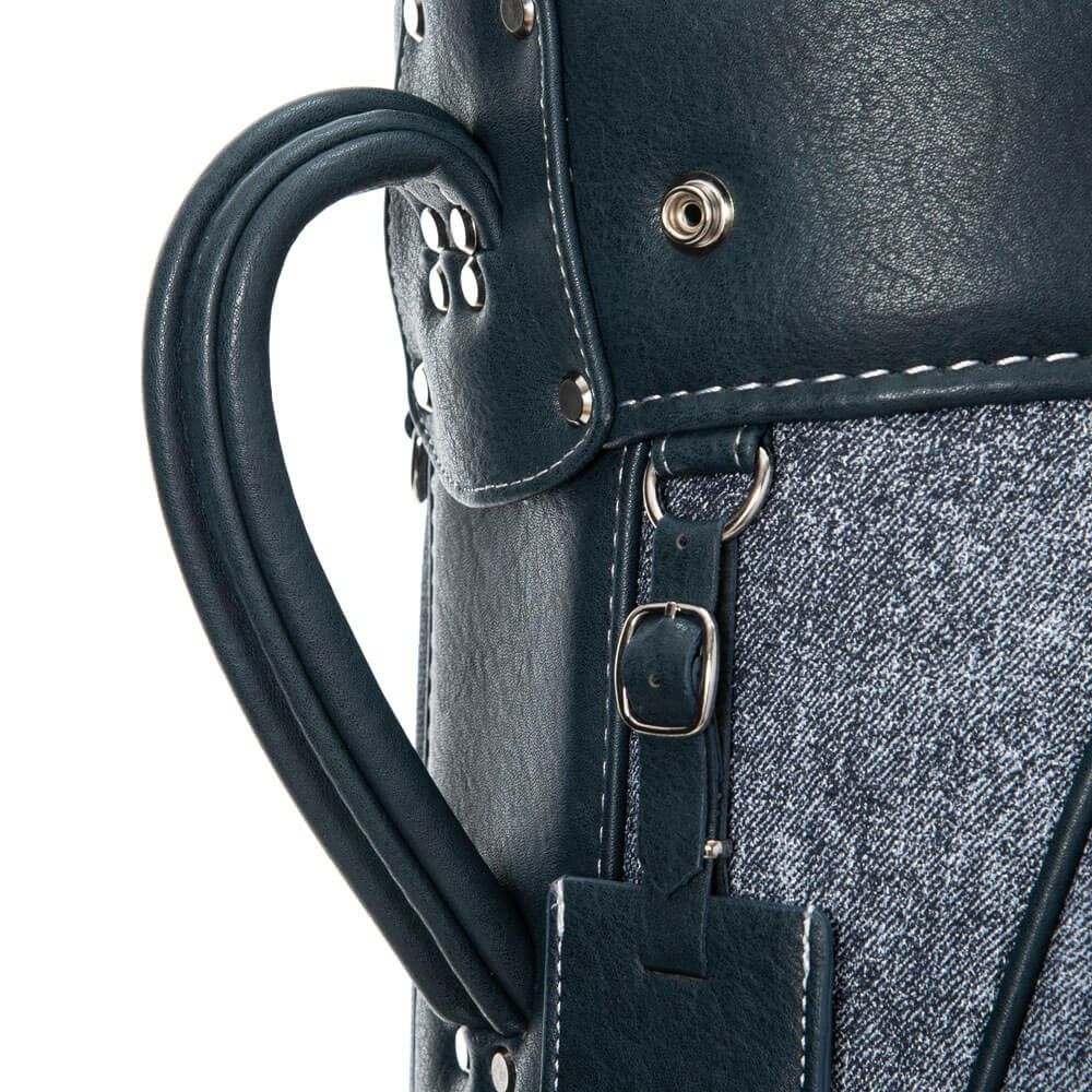 トミー ヒルフィガー ゴルフ　カートキャディバッグ シグネチャーワッペン THMG5SC1 30 ネイビー　2025年モデル ネイビー 詳細9