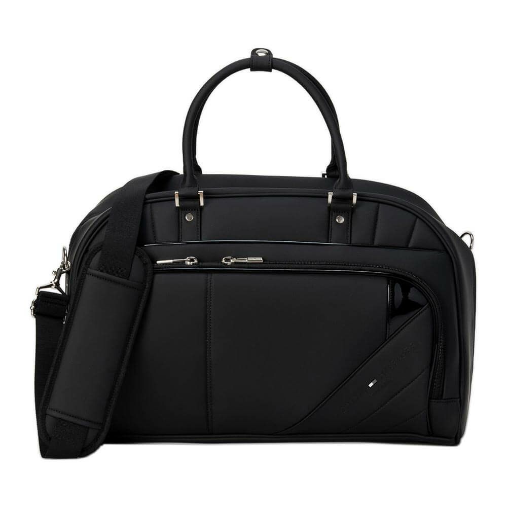 トミー ヒルフィガー ゴルフ　スポーツ ボストンバッグ THMG5SB1 10 ブラック　2025年モデル ブラック