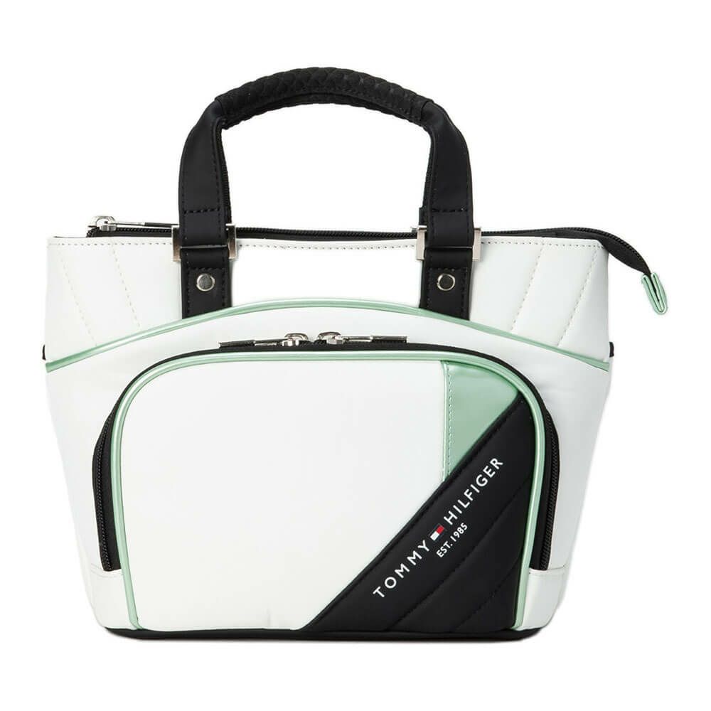 トミー ヒルフィガー ゴルフ　スポーツ ラウンドバッグ THMG5ST2 00 ホワイト　2025年モデル ホワイト