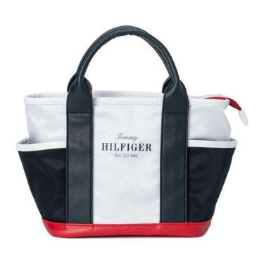 トミー ヒルフィガー ゴルフ　エッセンシャル ラウンドバッグ THMG5ST7 00 ホワイト　2025年モデル ホワイト