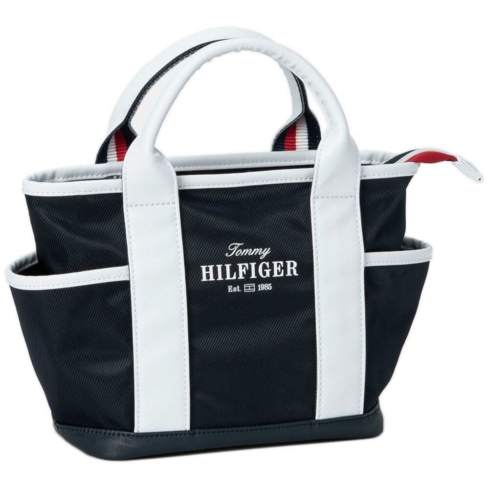 トミー ヒルフィガー ゴルフ　エッセンシャル ラウンドバッグ THMG5ST7 30 ネイビー　2025年モデル ネイビー 詳細2