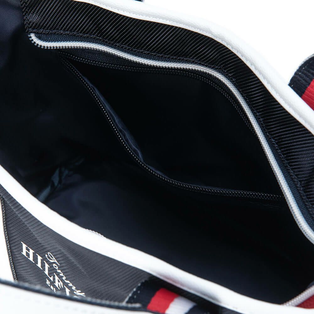 トミー ヒルフィガー ゴルフ　エッセンシャル ラウンドバッグ THMG5ST7 30 ネイビー　2025年モデル ネイビー 詳細4