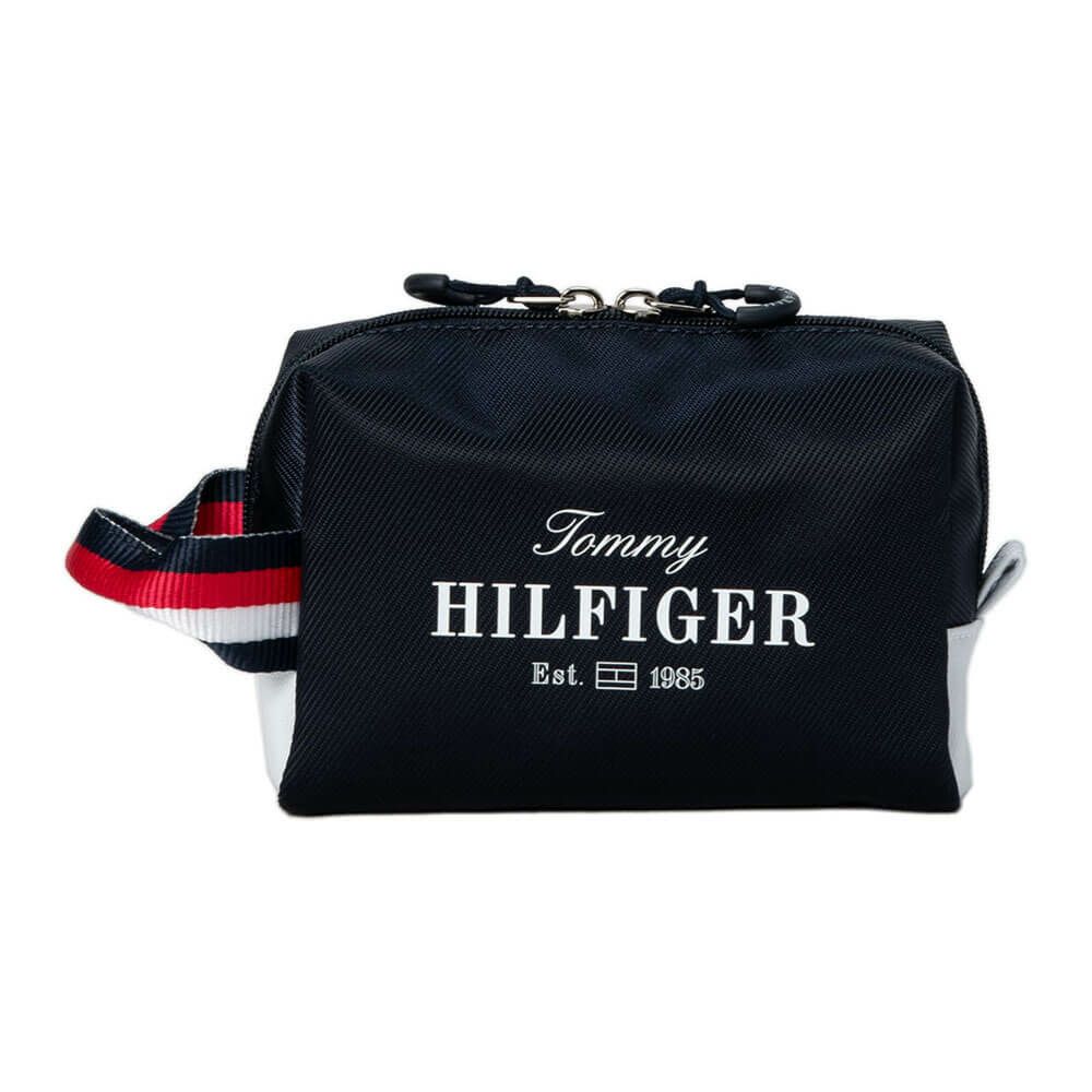トミー ヒルフィガー ゴルフ　エッセンシャル ポーチ THMG5SE7 30 ネイビー　2025年モデル ネイビー