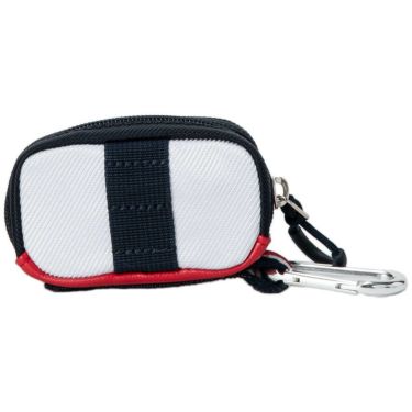 トミー ヒルフィガー ゴルフ　エッセンシャル ボールポーチ THMG5SE8 00 ホワイト　2025年モデル ホワイト 詳細2