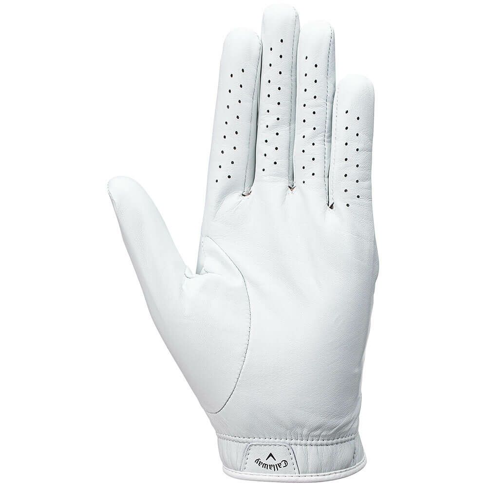 キャロウェイ　TOUR AUTHENTIC ツアーオーセンティック メンズ ゴルフグローブ 25 JV ホワイト　2025年モデル 詳細1