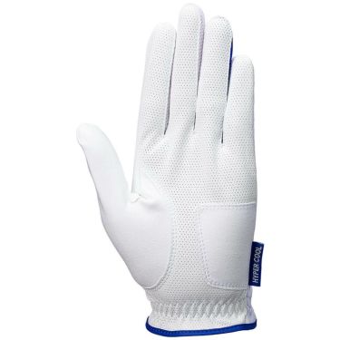 キャロウェイ　HYPER COOL ハイパークール メンズ ゴルフグローブ 25 JM ホワイト/ブルー　2025年モデル 詳細1
