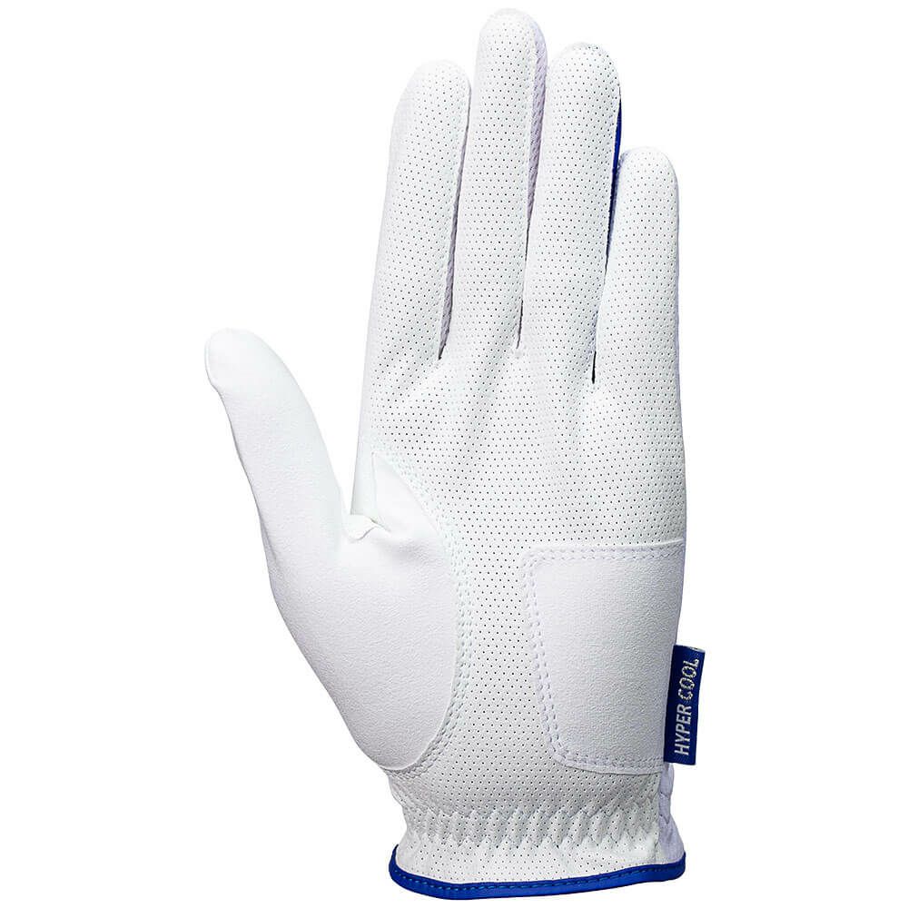キャロウェイ　HYPER COOL ハイパークール メンズ ゴルフグローブ 25 JM ホワイト/ブルー　2025年モデル 詳細1