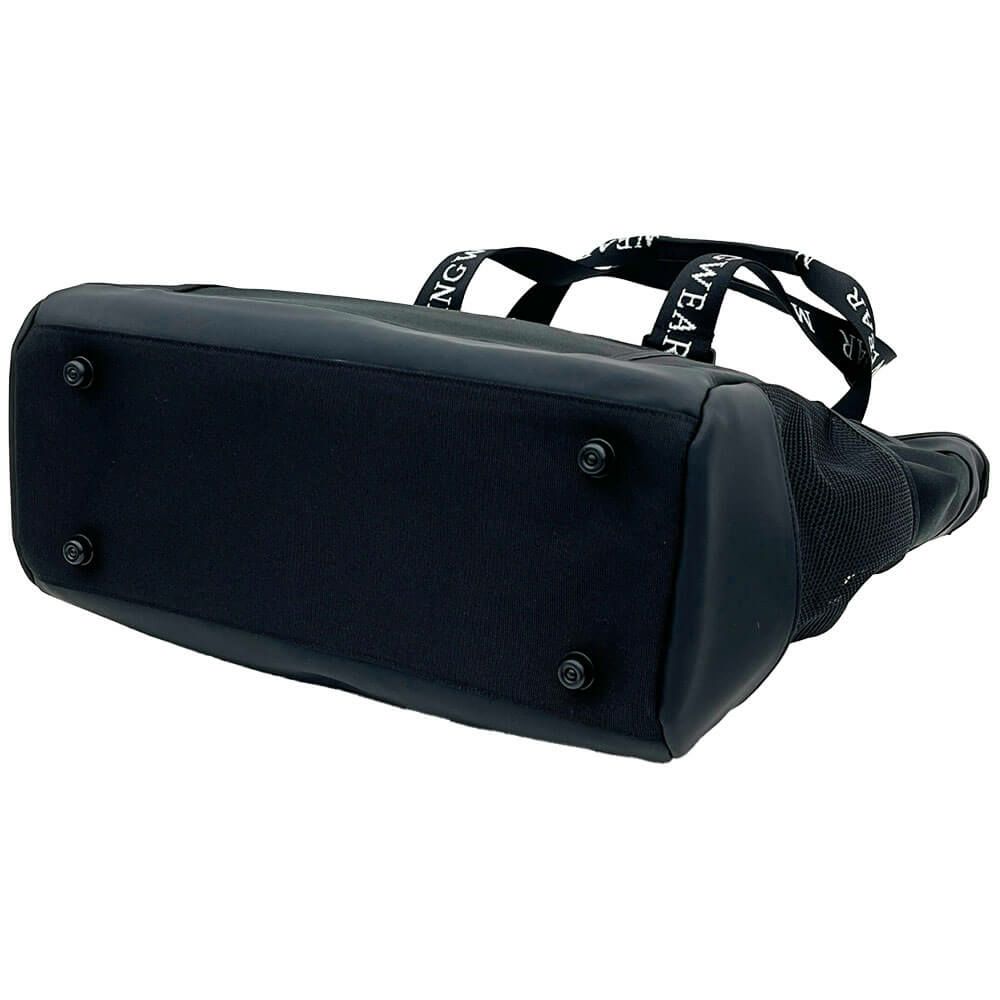 マンシングウェア Munsingwear　メンズ ファブリック トートバッグ MG5STT01M BK ブラック　2025年モデル ブラック 詳細3