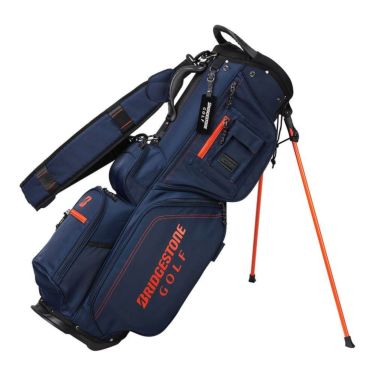 ブリヂストン　軽量 メンズ スタンドモデル キャディバッグ CB2525 NA ネイビー　2025年モデル