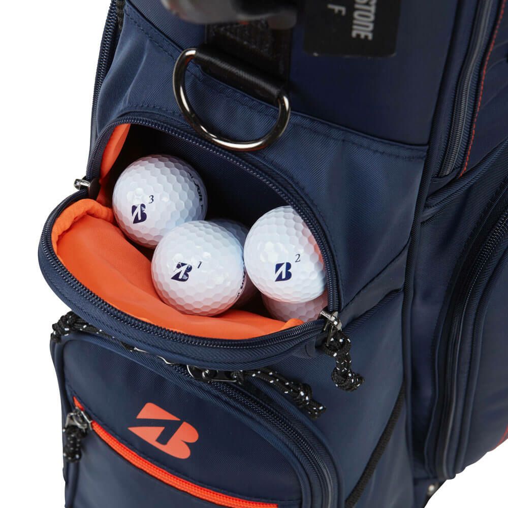ブリヂストン　軽量 メンズ スタンドモデル キャディバッグ CB2525 NA ネイビー　2025年モデル 詳細5