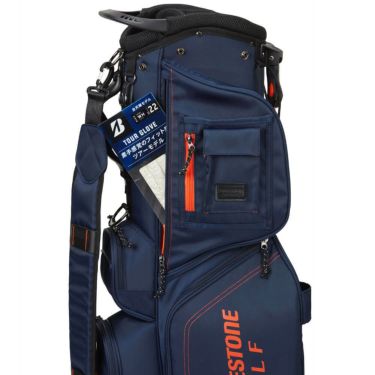 ブリヂストン　軽量 メンズ スタンドモデル キャディバッグ CB2525 NA ネイビー　2025年モデル 詳細8