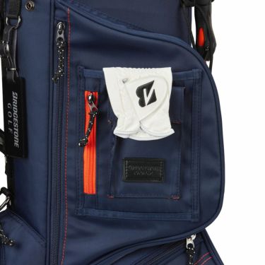 ブリヂストン　軽量 メンズ スタンドモデル キャディバッグ CB2525 NA ネイビー　2025年モデル 詳細9