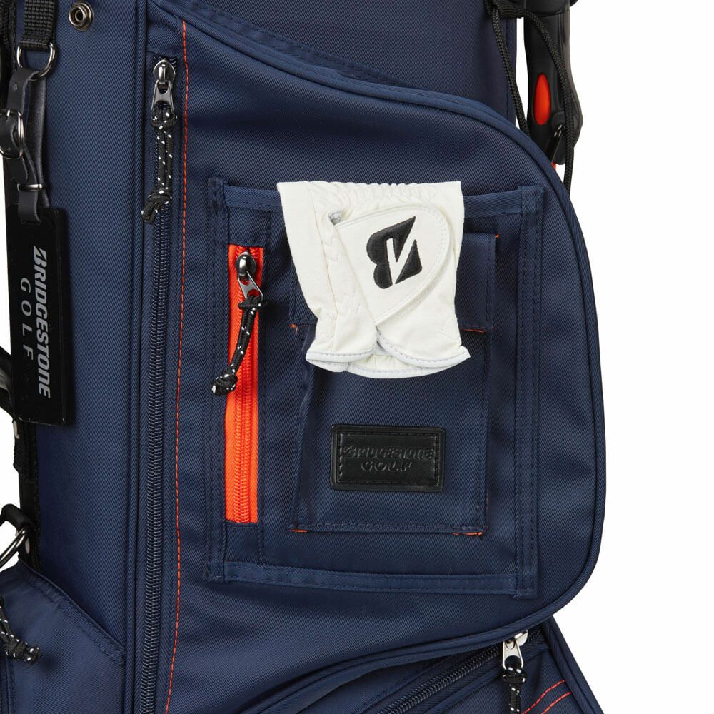 ブリヂストン　軽量 メンズ スタンドモデル キャディバッグ CB2525 NA ネイビー　2025年モデル 詳細9