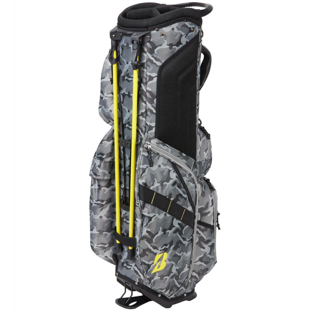 ブリヂストン　軽量 メンズ スタンドモデル キャディバッグ CB2525 GC グレーカモフラージュ　2025年モデル 詳細2
