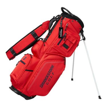 ブリヂストン　軽量 メンズ スタンドモデル キャディバッグ CB2525 RD レッド　2025年モデル