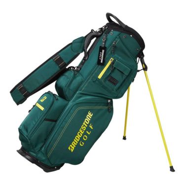 ブリヂストン　軽量 メンズ スタンドモデル キャディバッグ CB2525 GR グリーン　2025年モデル