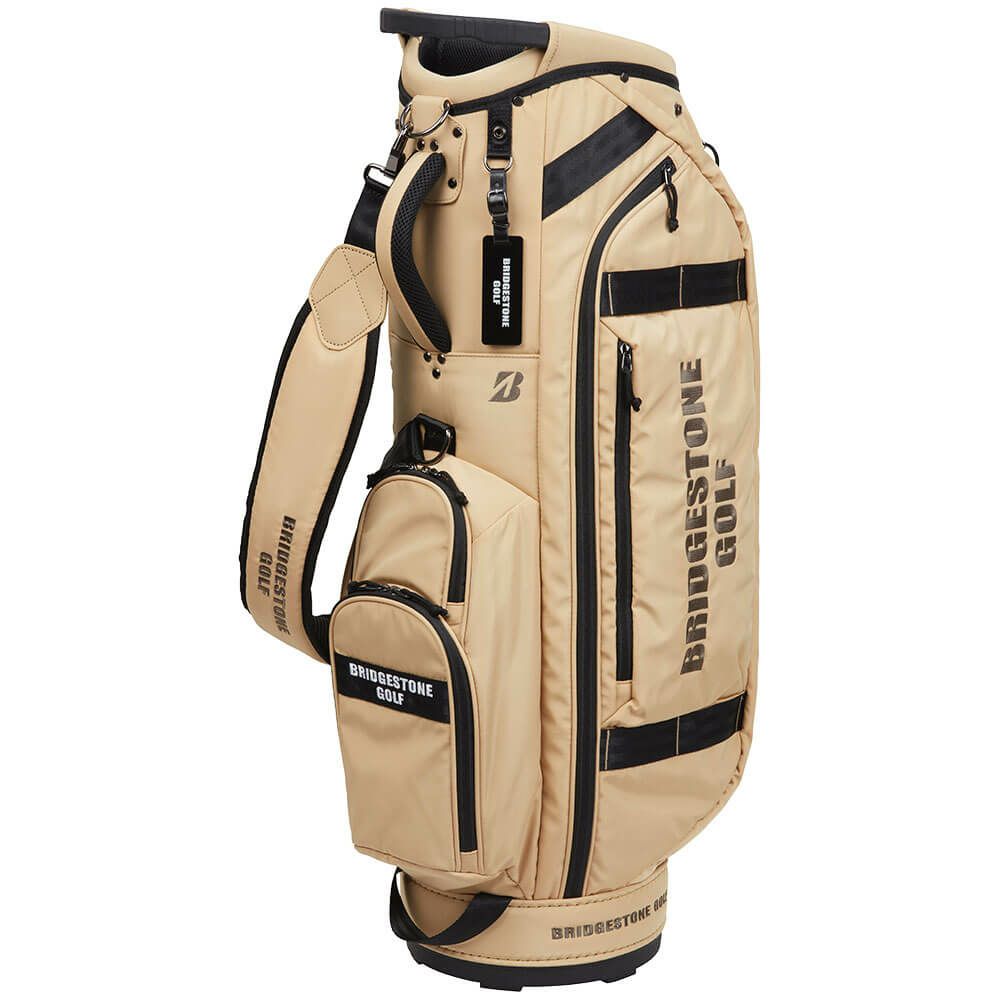 ブリヂストン　軽量 アーバンカジュアルモデル メンズ キャディバッグ CB2526 BE ベージュ　2025年モデル