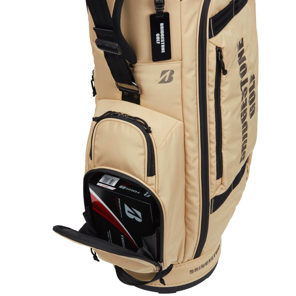 ブリヂストン　軽量 アーバンカジュアルモデル メンズ キャディバッグ CB2526 BE ベージュ　2025年モデル 詳細5