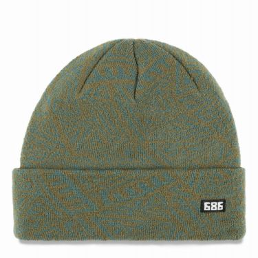 シックスエイトシックス 686　スクロウルビーニー スキー スノーボード SCRAWL BEANIE M4WNBNE168 2024-2025 SAGE