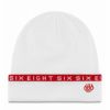 シックスエイトシックス 686　ハイライトビーニー スキー スノーボード HIGHLIGHT BEANIE M4WNBNE170 2024-2025 WHITE