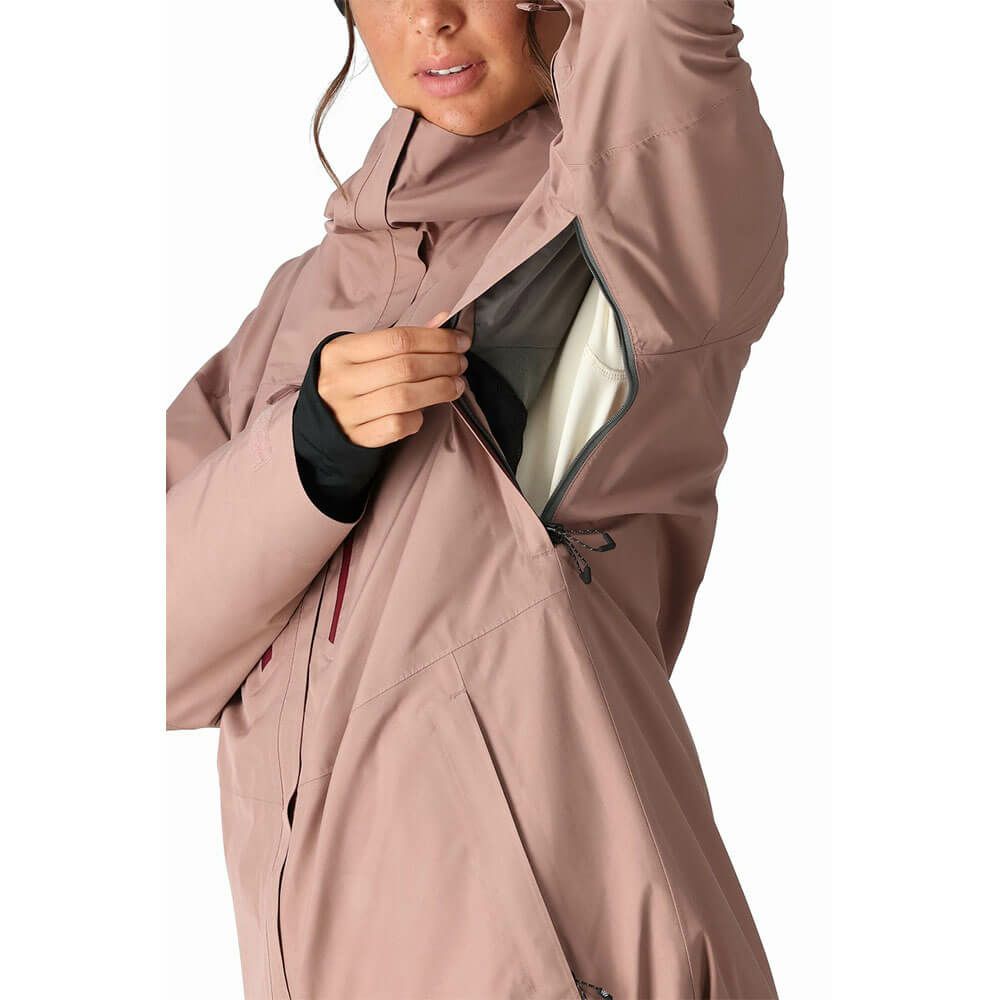 シックスエイトシックス 686　スキー スノーボードウェア ゴアテックス スカイラインシェルジャケット WMN GORE-TEX SKYLINE SHELL JACKET M2W301-2425 2024-2025 詳細7