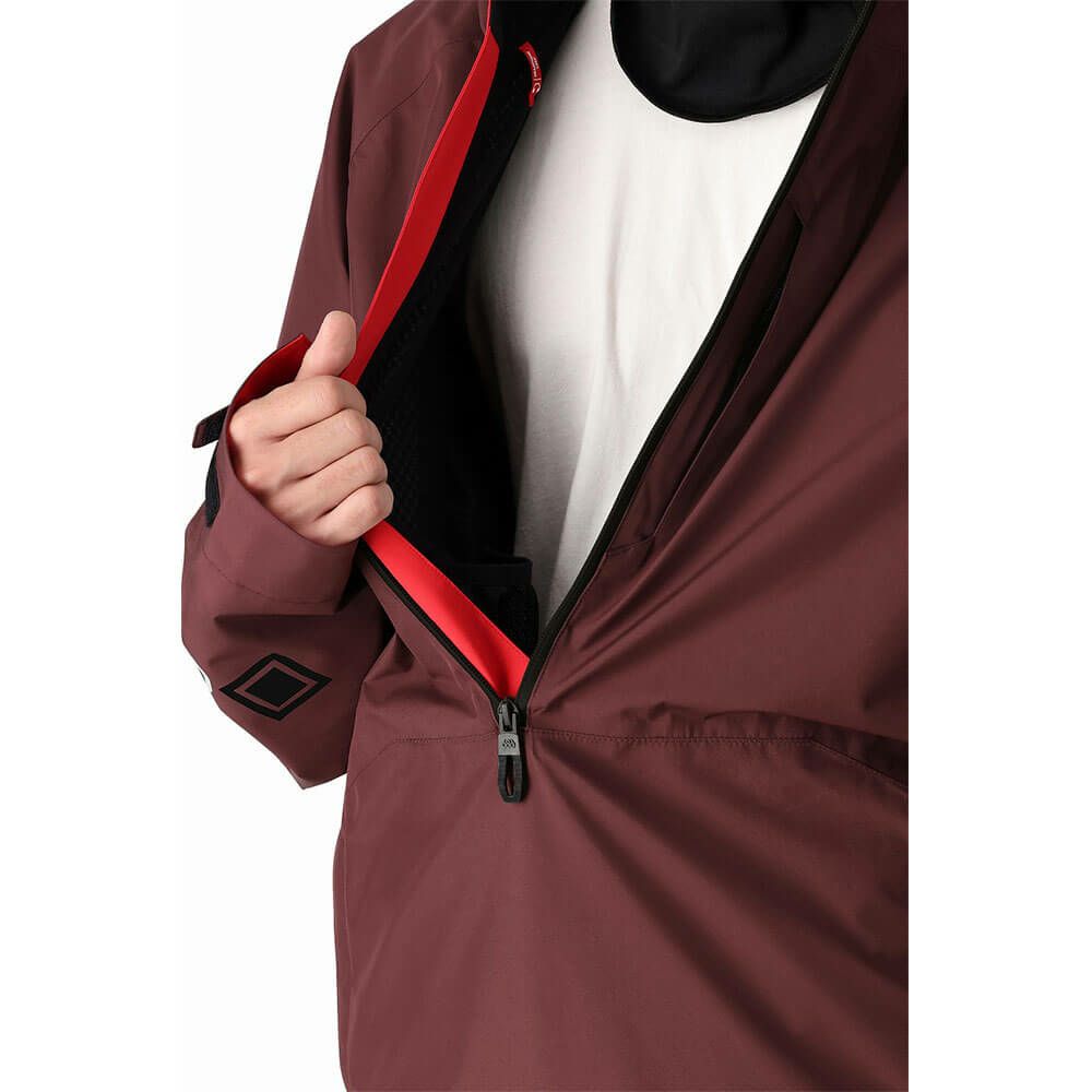 シックスエイトシックス 686　スキー スノーボードウェア ゴアテックス フラグメントシェルジャケット GORE-TEX FRAGMENT SHELL ANORAK M4WN135 2024-2025 詳細5