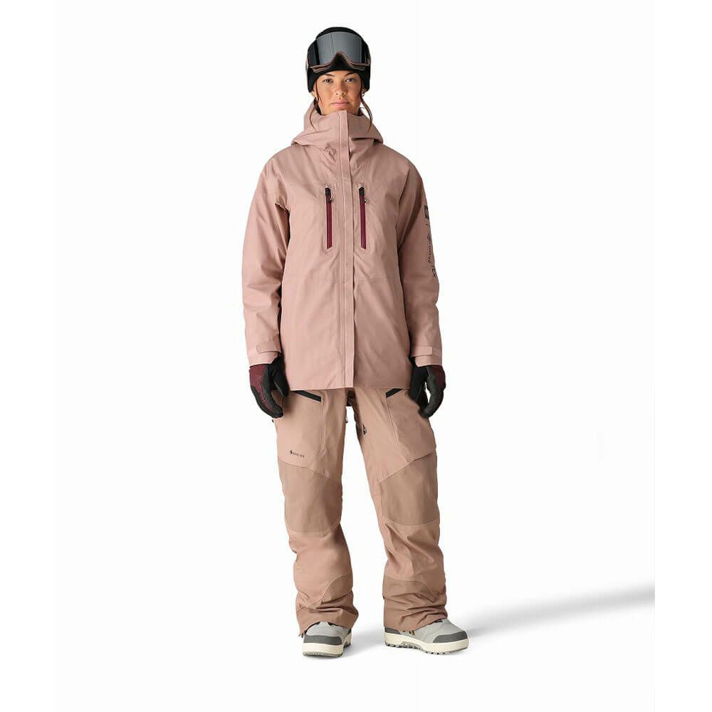 シックスエイトシックス 686　スキー スノーボードウェア ゴアテックス ストレッチ ディスパッチビブパンツ WMN GORE-TEX STRETCH DISPATCH BIB M4WN418 2024-2025 ANTLER