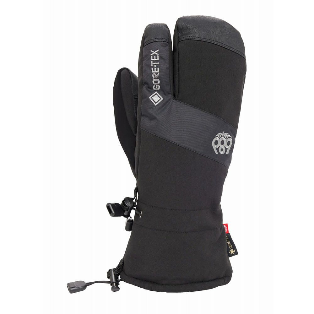 シックスエイトシックス 686　GORE-TEX LINEAR TRIGGER MITT ゴアテックス リニア トリガーミトン BLACK　スキーグローブ 2024-2025