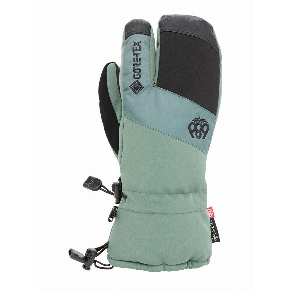 シックスエイトシックス 686　GORE-TEX LINEAR TRIGGER MITT ゴアテックス ライナートリガーミット CYPRESS GREEN　スキーグローブ 2024-2025