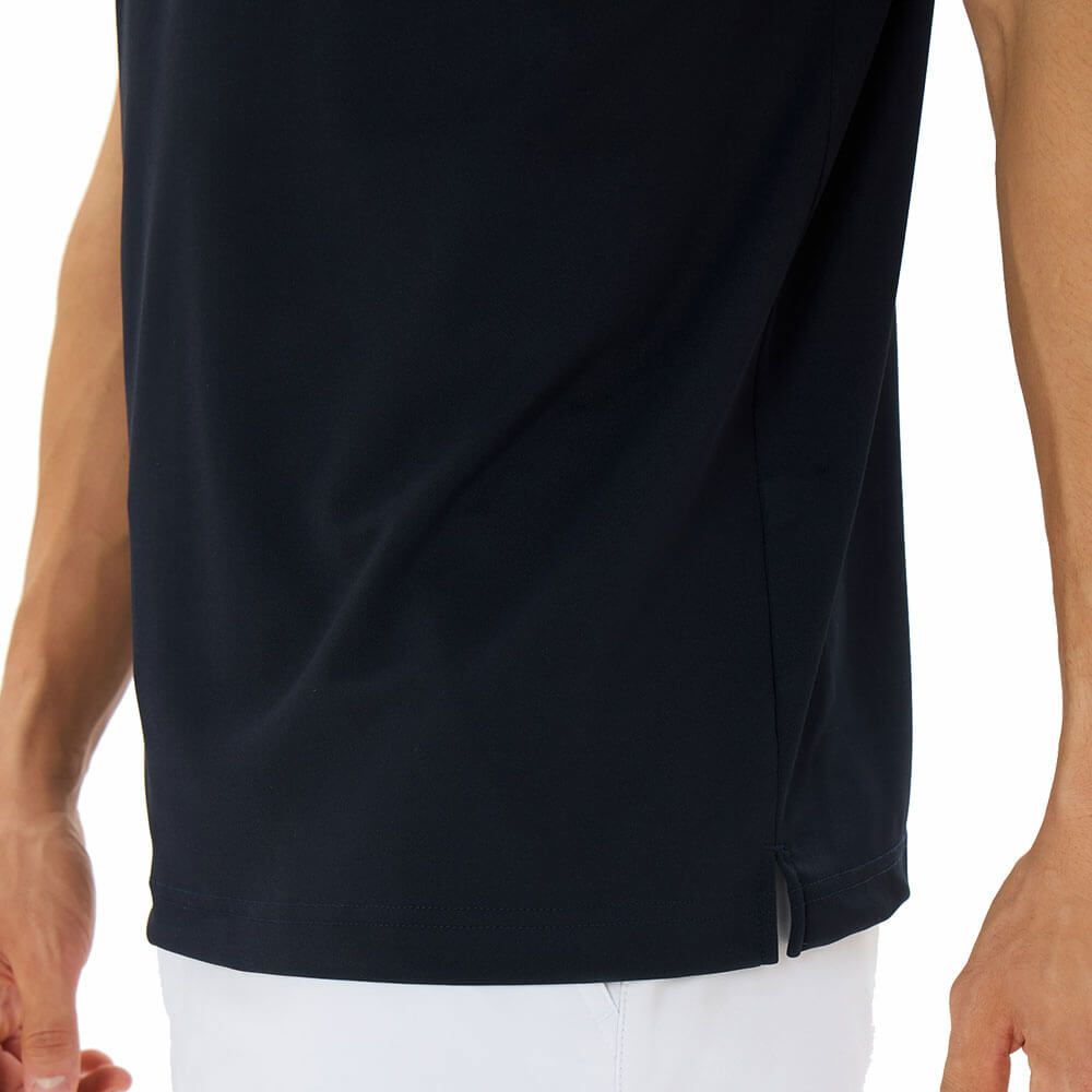 アンパスィ and per se　メンズ ソルケアハニカム 半袖 モックネックシャツ AMS9565V9　2025年モデル 詳細7