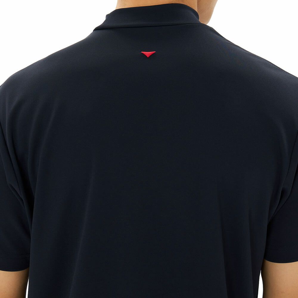 アンパスィ and per se　メンズ ソルケアハニカム 半袖 モックネックシャツ AMS9565V9　2025年モデル 詳細8