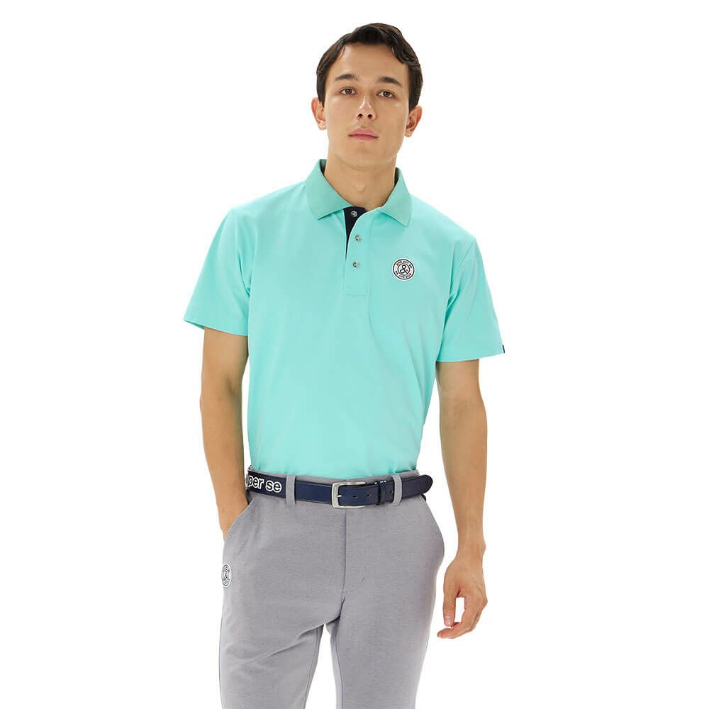 アンパスィ and per se　メンズ スイングドライ 半袖 ポロシャツ AMS9705V1　2025年モデル 詳細5