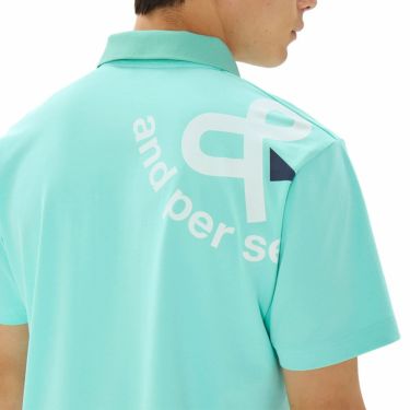 アンパスィ and per se　メンズ スイングドライ 半袖 ポロシャツ AMS9705V1　2025年モデル 詳細9