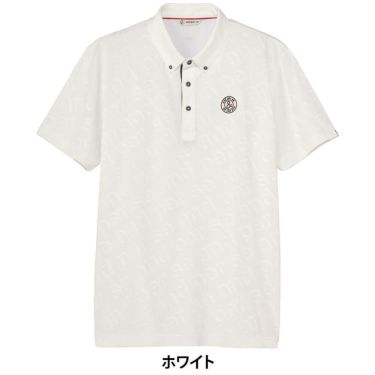 アンパスィ and per se　メンズ スイングドライエンボスワッフル ボタンダウン 半袖 ポロシャツ AMS9645X5　2025年モデル 詳細2