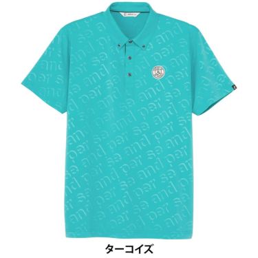 アンパスィ and per se　メンズ スイングドライエンボスワッフル ボタンダウン 半袖 ポロシャツ AMS9645X5　2025年モデル 詳細4