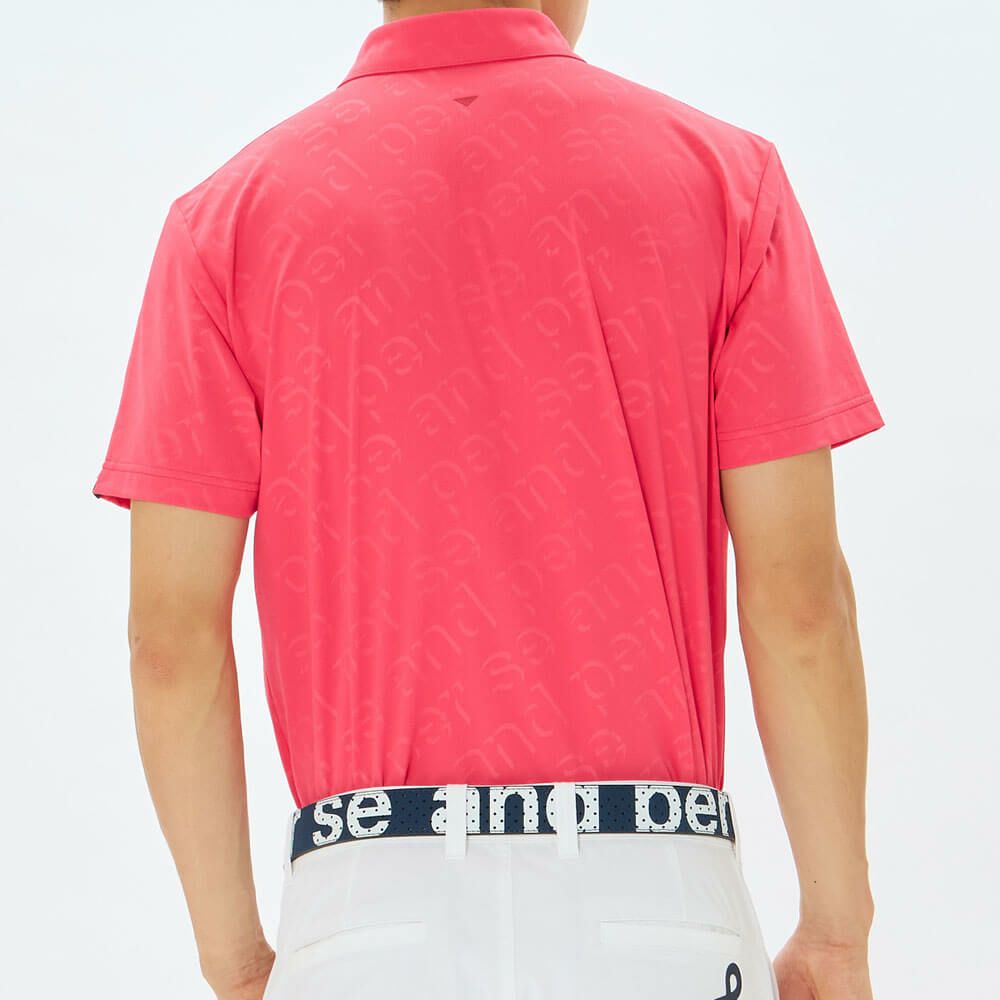 アンパスィ and per se　メンズ スイングドライエンボスワッフル ボタンダウン 半袖 ポロシャツ AMS9645X5　2025年モデル 詳細6