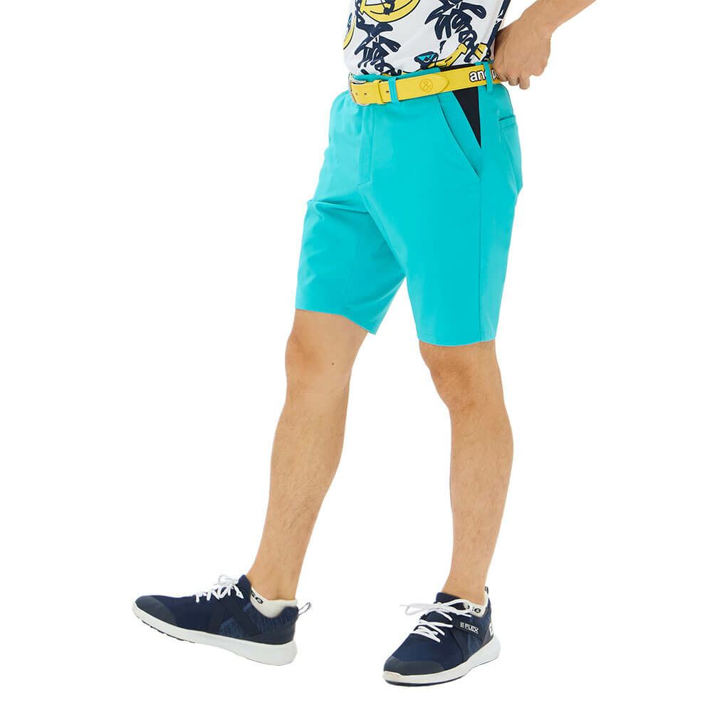 アンパスィ and per se　メンズ スイングドライWクロス ハーフパンツ AMS5515E4　2025年モデル 詳細7