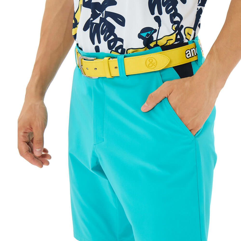 アンパスィ and per se　メンズ スイングドライWクロス ハーフパンツ AMS5515E4　2025年モデル 詳細8