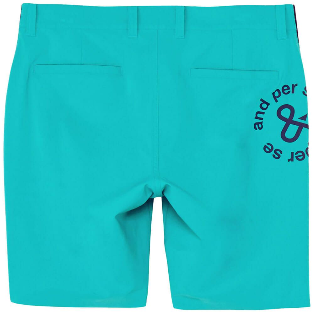 アンパスィ and per se　メンズ スイングドライWクロス ハーフパンツ AMS5515E4　2025年モデル 詳細10