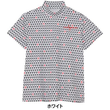 アンパスィ and per se　レディース スイングドライプリンテッド 半袖 モックネックシャツ AFS9555X1　2025年モデル 詳細2