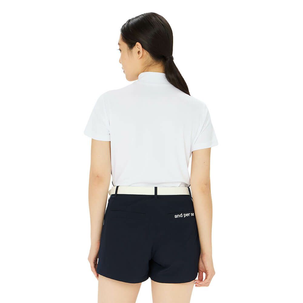 アンパスィ and per se　レディース ソルケア 半袖 モックネックシャツ AFS9565V9　2025年モデル 詳細4