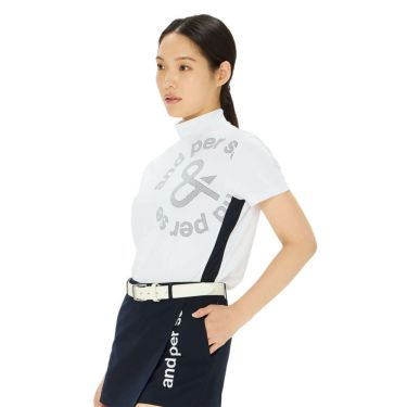 アンパスィ and per se　レディース ソルケア 半袖 モックネックシャツ AFS9565V9　2025年モデル 詳細5