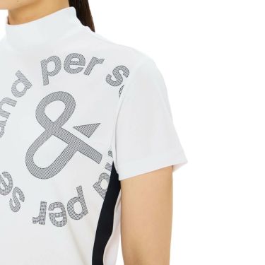 アンパスィ and per se　レディース ソルケア 半袖 モックネックシャツ AFS9565V9　2025年モデル 詳細7