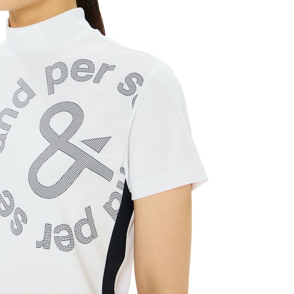 アンパスィ and per se　レディース ソルケア 半袖 モックネックシャツ AFS9565V9　2025年モデル 詳細7